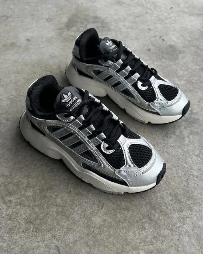 Adidas Ozmillen Silver Black - Image 3
