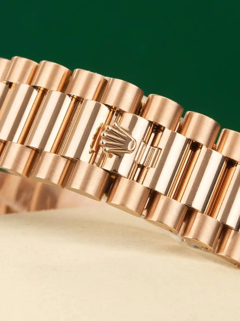 Rolex Oyster Perpetual Day Date 40 Battery Copper Green - Image 6