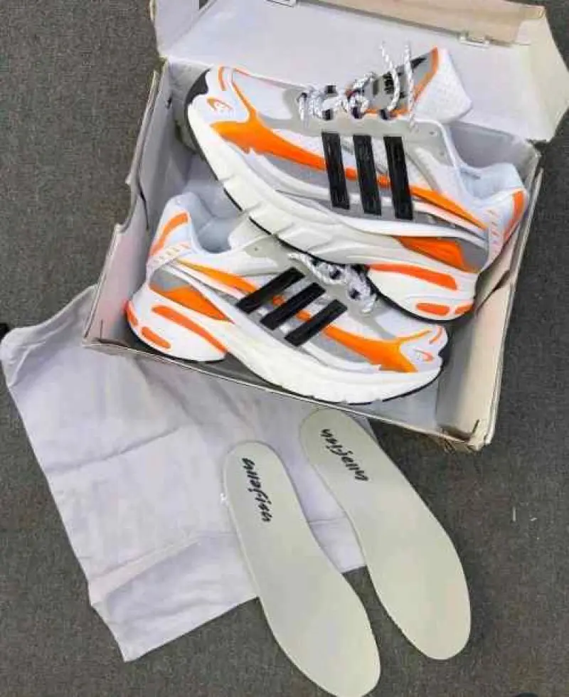 Adidas x pharrell williams jellyfish blanc orange - Image 3