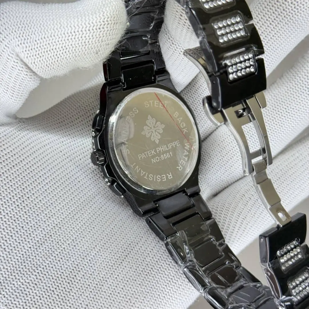 Patek Philipe Diamond Black - Image 5
