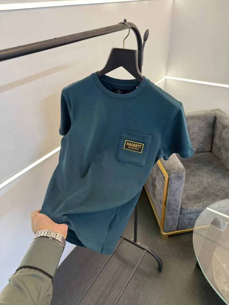 Hackett c green imported round neck tshirt - Image 2