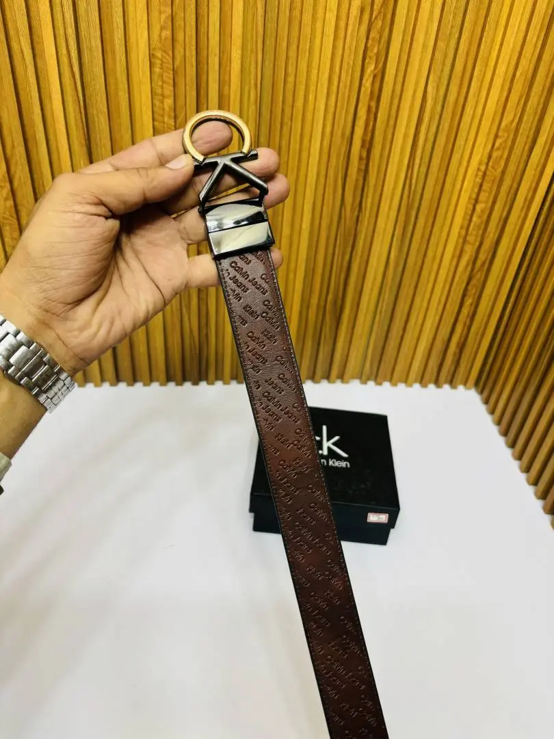 01 CK CALVIN KLINE PREMIUM QUALITY REVERSIBLE BELT - Image 3