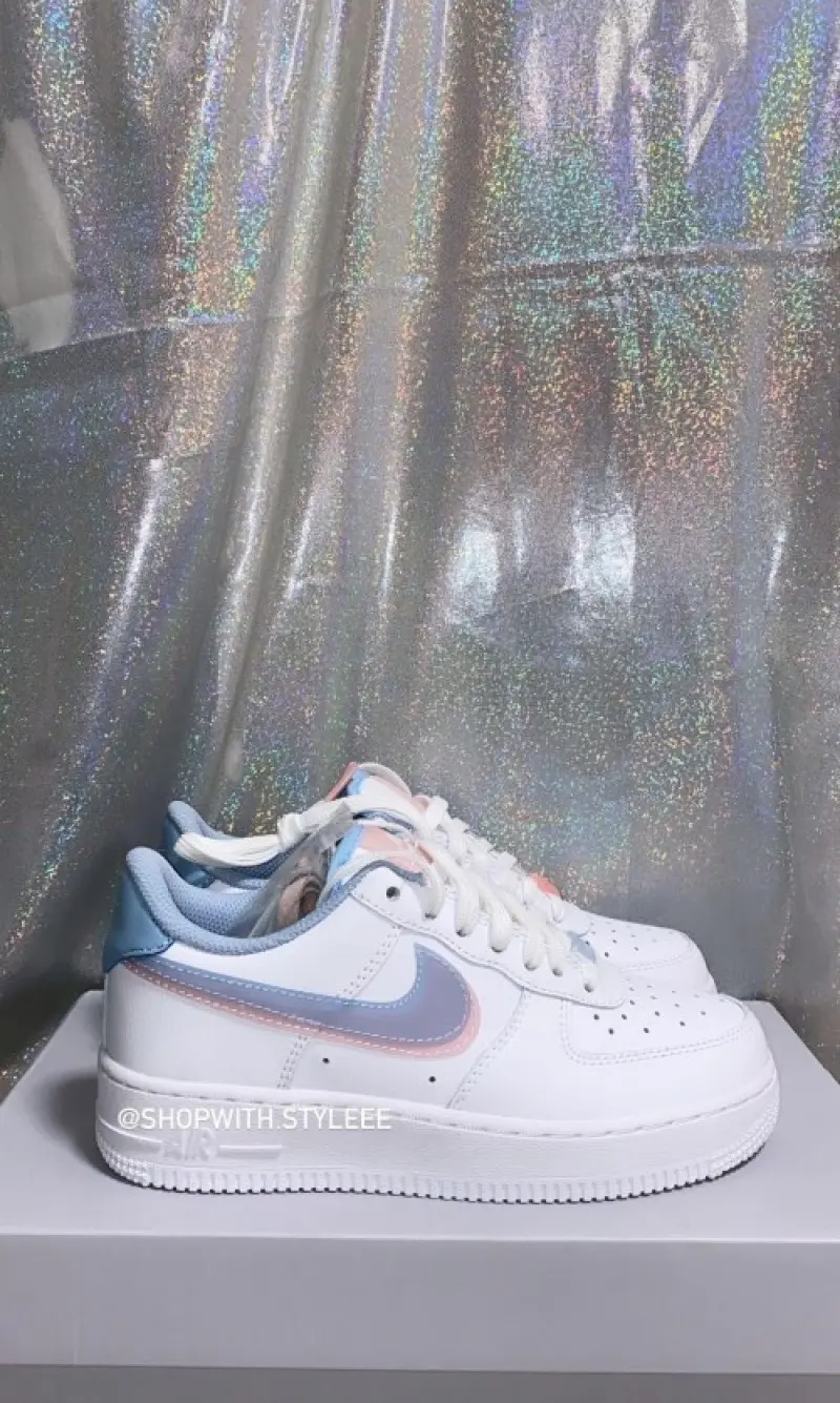 Nike Airforce 1 Lv8 Gs Double Swoosh - Image 3