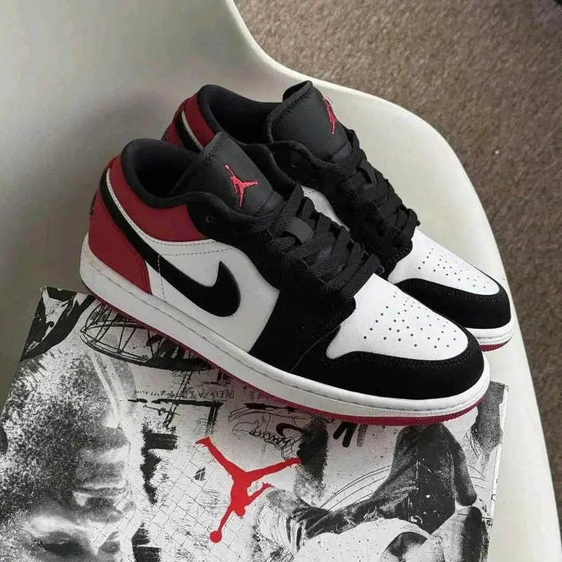 Air Jordan 1 Low Black Toe semi ua 2025 467 - Image 6