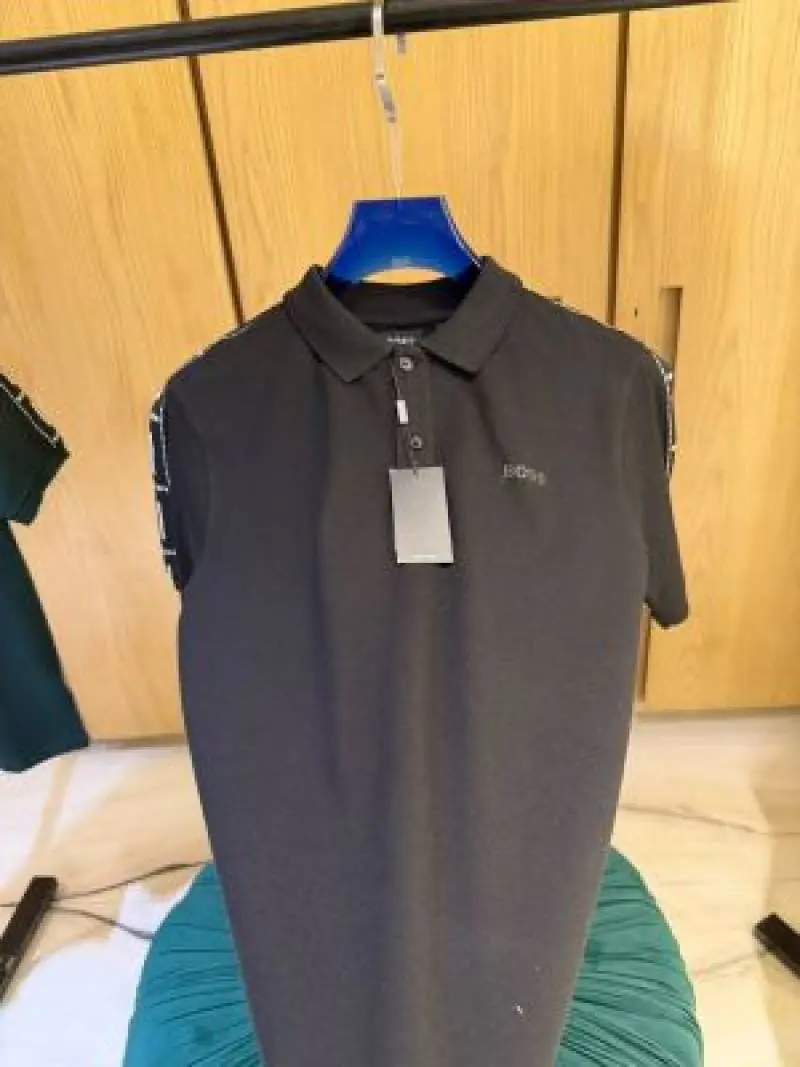 Hugo BOSxS IMPORTED STORE ARxTICLE POLO T-SHIRT - Image 2