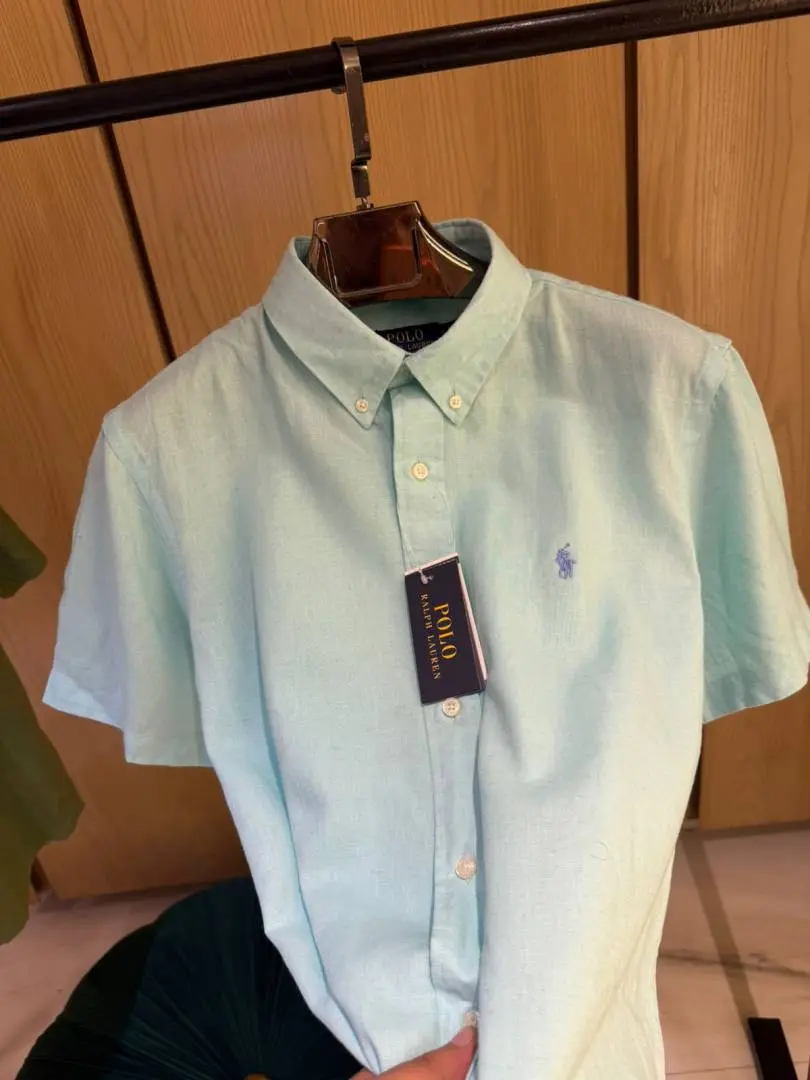 Ralph LAUREN P-OLO IMPORTED STORE ARTICLE SHIRT leelan fabric - Image 4