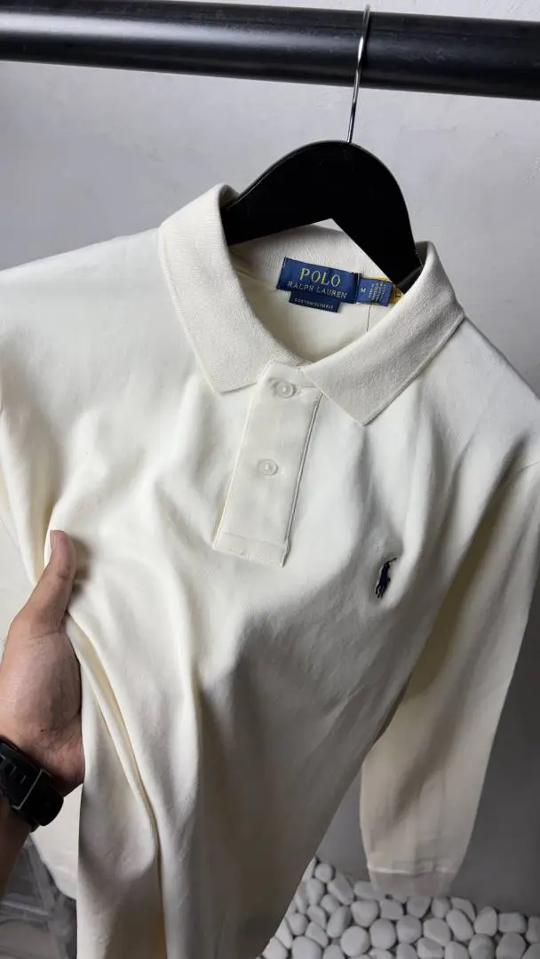 HIGH QUALITY RALP LAUREN PREMIUM FULL SLEEVES T-SHIRT 2980 - Image 3