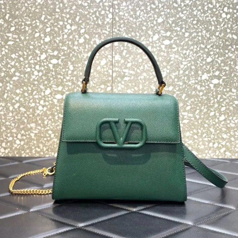 Valentinnoo Green VSling TopHandle ShoulderBag With duscovero - Image 12