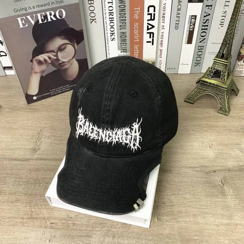 Balenciaga Diy Metal Baseball Premium Unisex Hat With Original Zipper Polly Bag