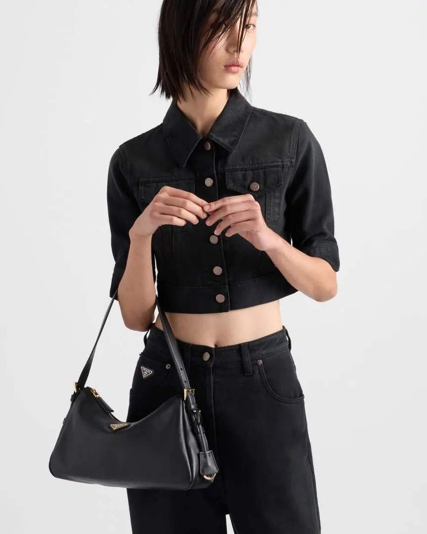 Prada CB Aimee ShoulderBag With OriginalBox CarryBag - Image 3