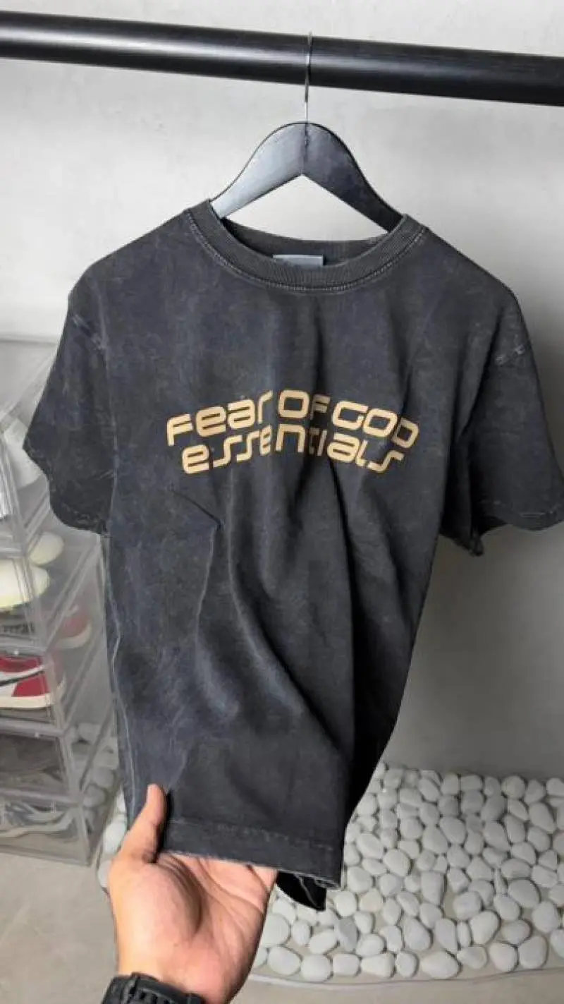 Essential Fear Of God Premium Oversized T-Shirt 2125 - Image 3