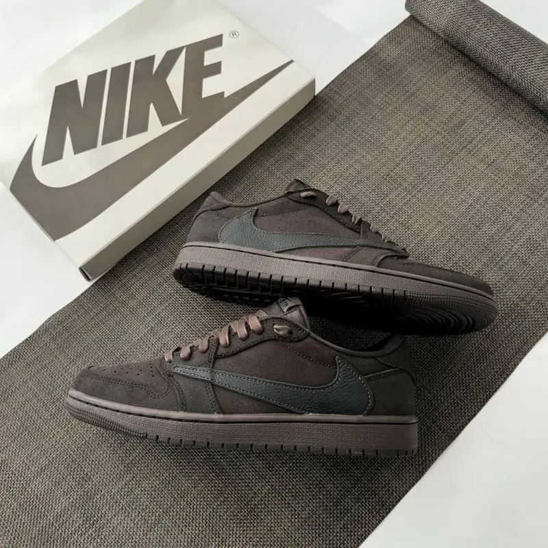 Travis Scott x Air Jordan 1 Retro Low OG SP Velvet Brown 243