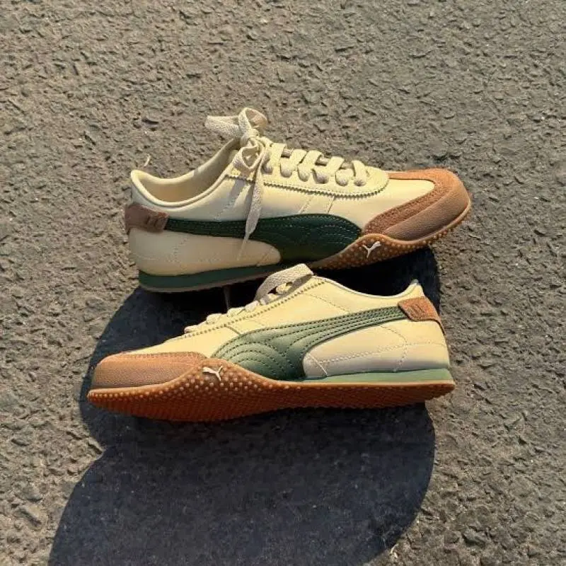 Puma BELLA UT BEIGE GREEN - Image 2