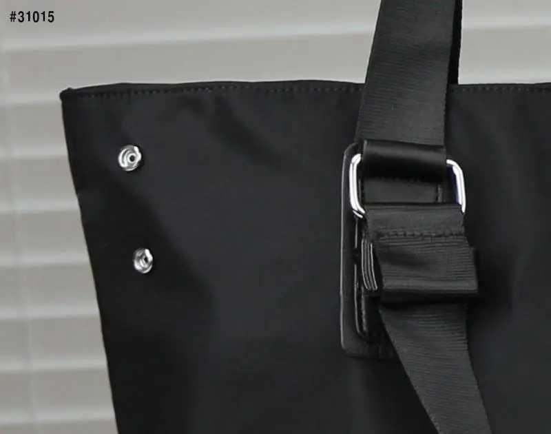 Prada Tessuto Saffiano Top Zip Premium Tote Bag With Dust Bag (Black - 266) - Image 4