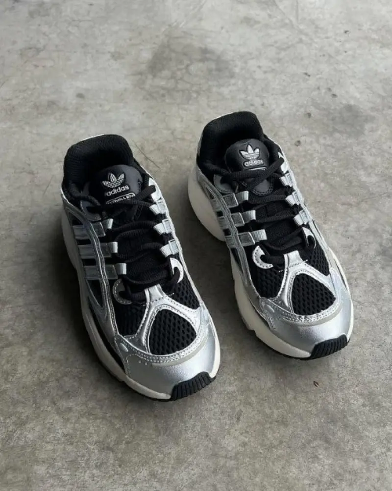 Adidas Ozmillen Silver Black - Image 2