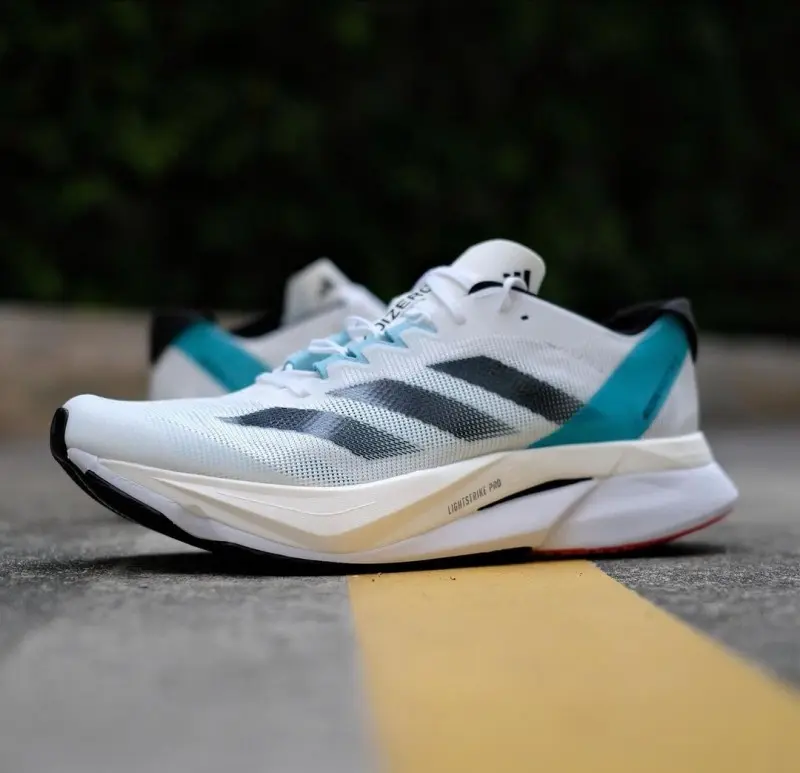 Adidas Adizero Boston 12 Light Aqua - Image 5