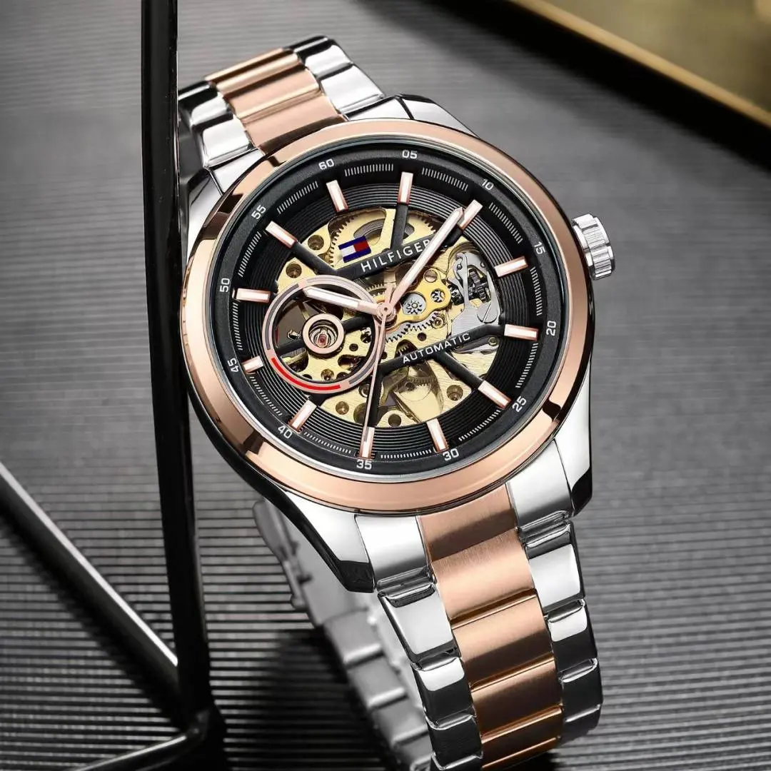 Tommy Hilfige r Automatic 2Ton-Copper-Black