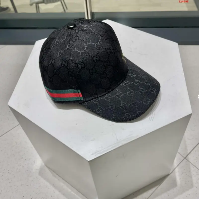 Gucci GG Harmosas Black Premium Unisex Cap (With Box) - Image 5