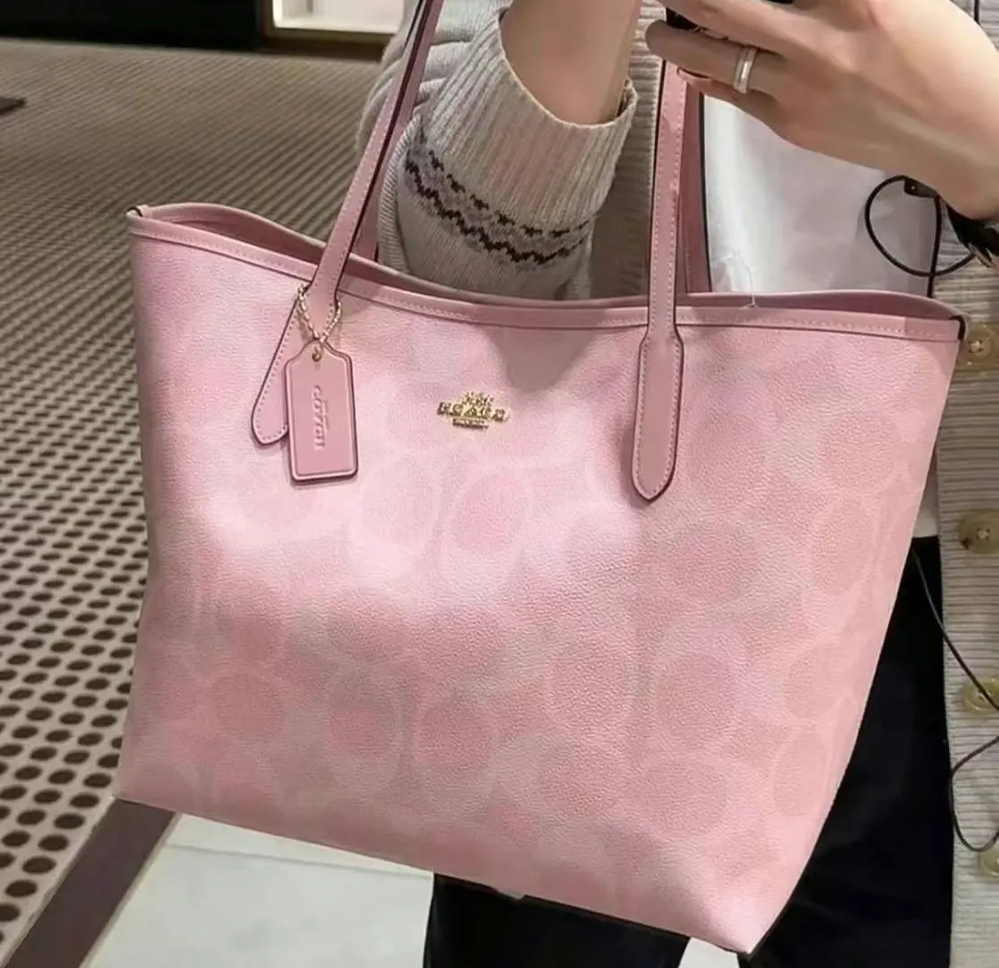Coach City Tote Pink Edition With OriginalBox - Image 9