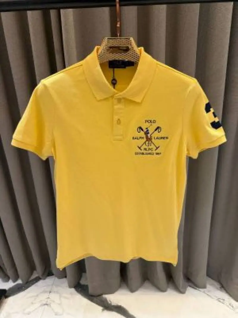 No return Ralf Lauren imported Polo Tshirt Yellow
