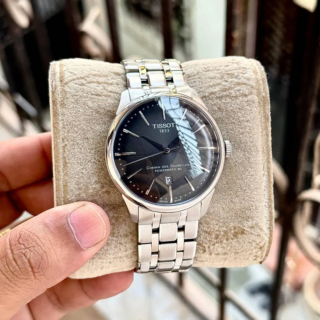 Tissot Chemin Des Tourelles Automatic Heavy Quality Black - Image 3