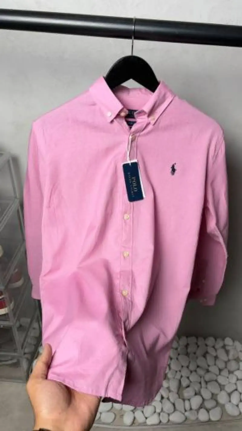 Ralph Lauren Premium Cotton Lycra Shirts 2660 - Image 2