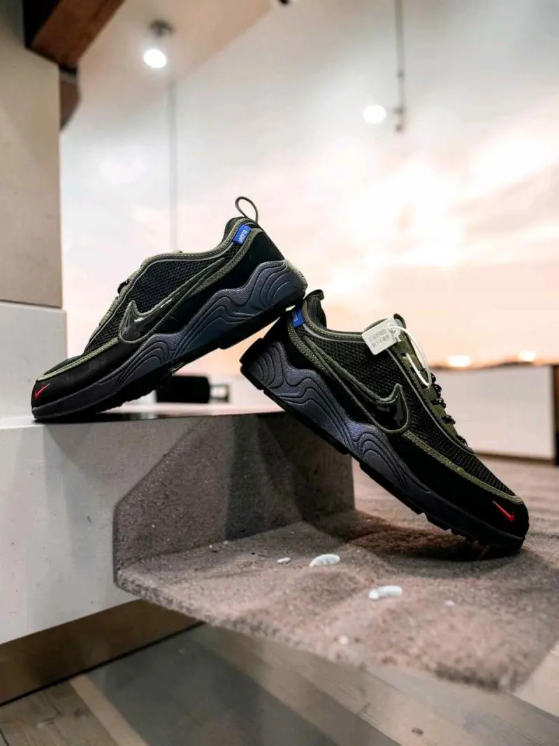 UNDEFEATED Nikkee x Air Zoom Spiridon Black And Green - Image 6
