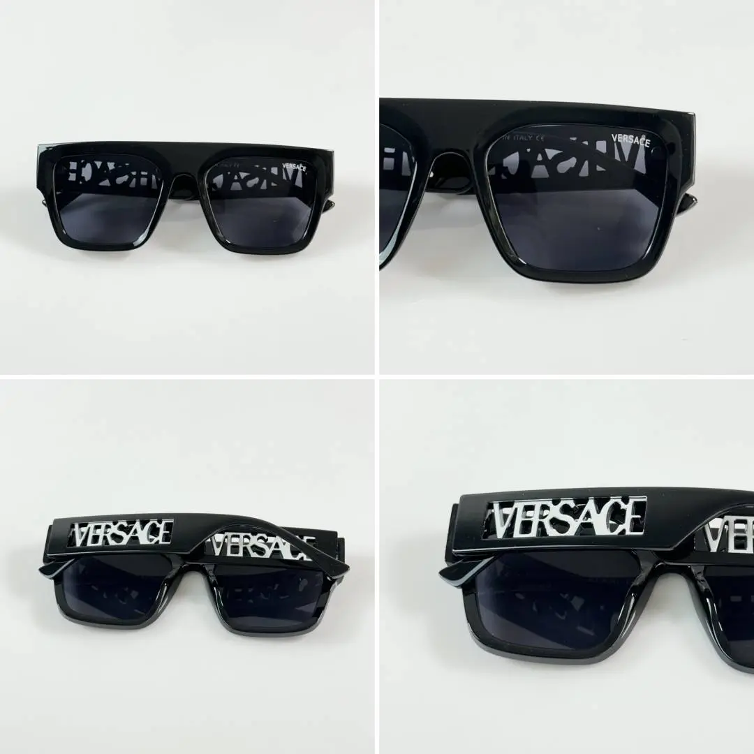 Versace 4430 Shine Black White - Image 4
