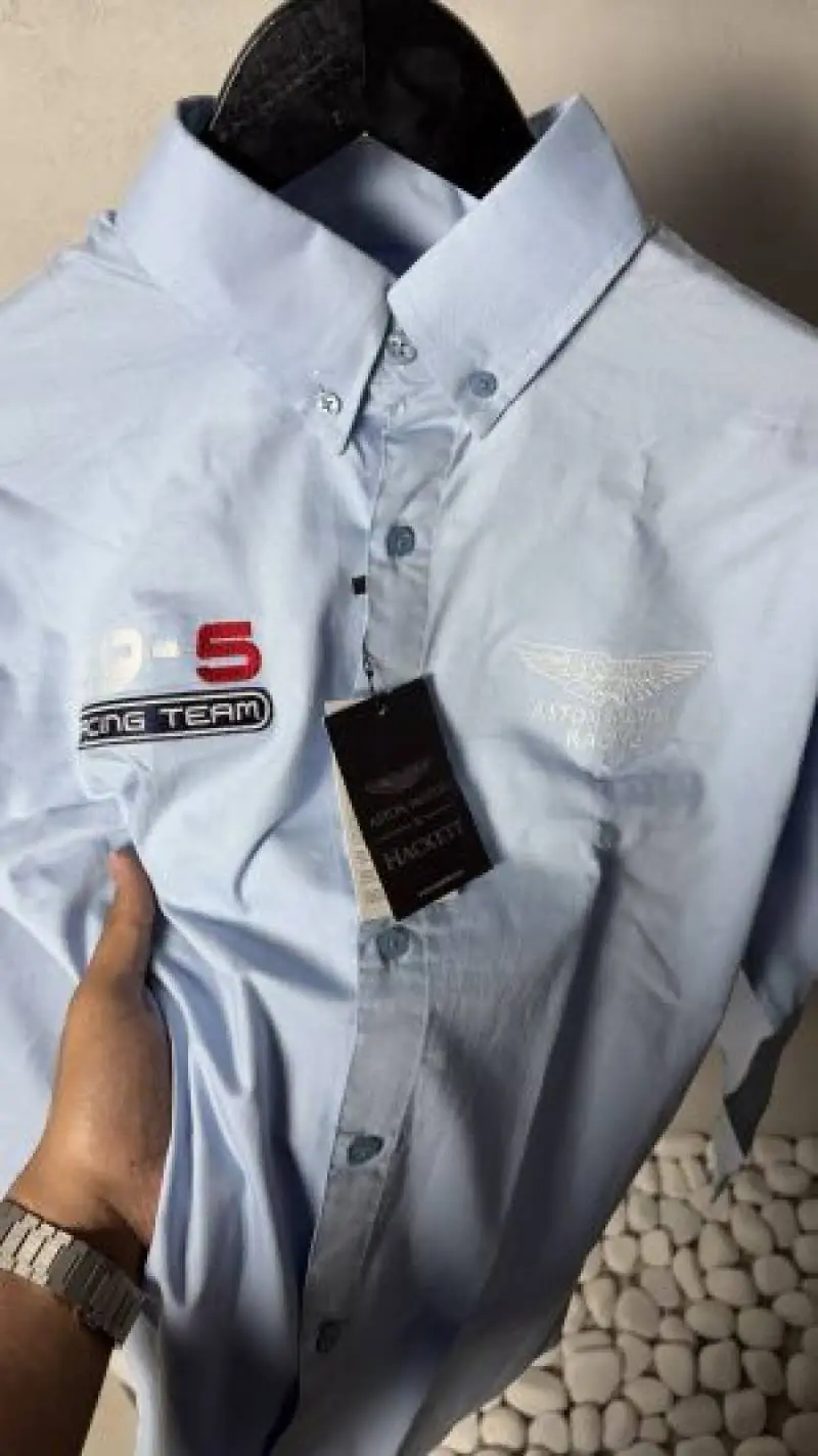 Hackett x Aston Martin Premium Shirts With OG Box Packaging 1362. Sale offer VS1000 - Image 2