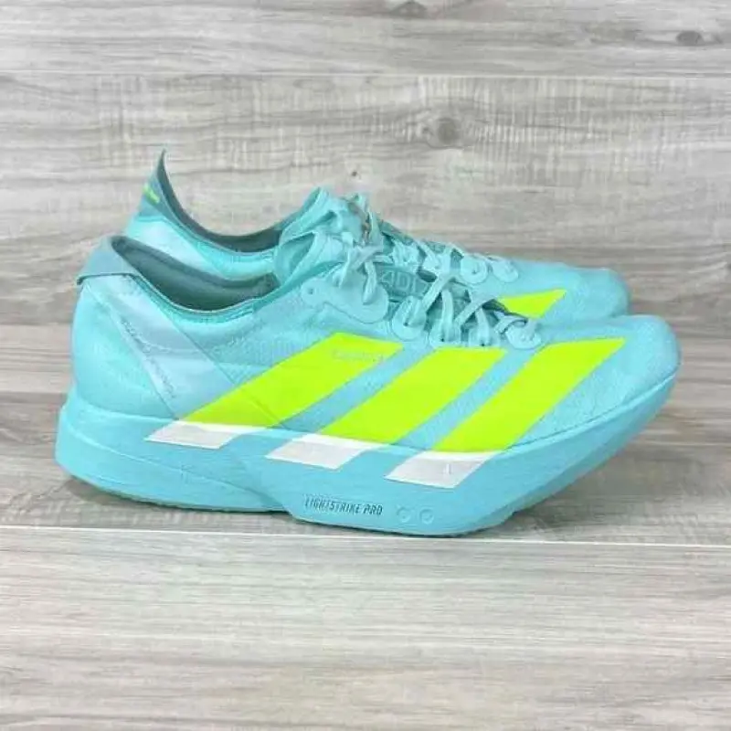 Adidas Adizero Adios Pro 4 Flash Aqua Lucid Lemon - Image 9