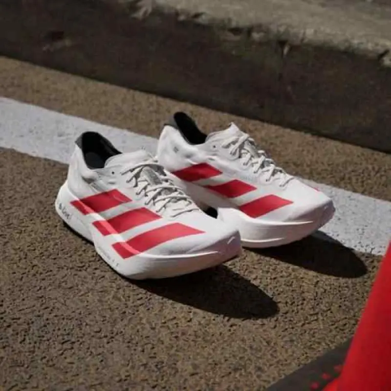 Adidas Adizero EVO SL white red - Image 4