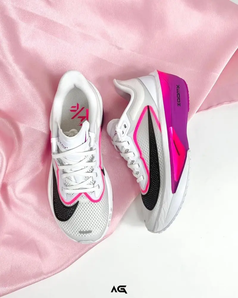Nike Air Zoom Fly 6 White Purple - Image 4