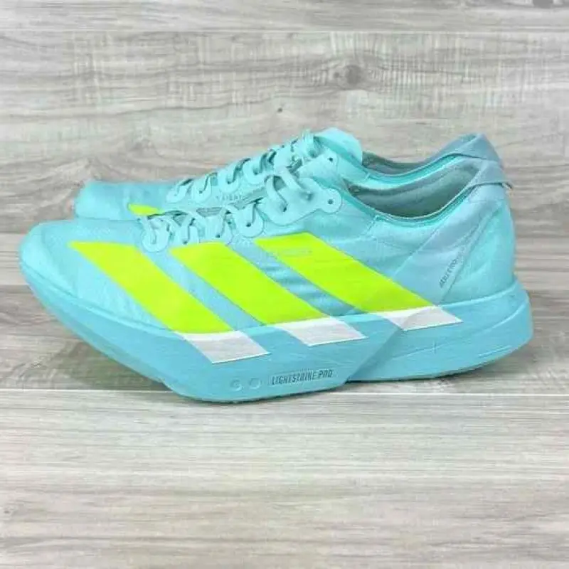 Adidas Adizero Adios Pro 4 Flash Aqua Lucid Lemon - Image 6