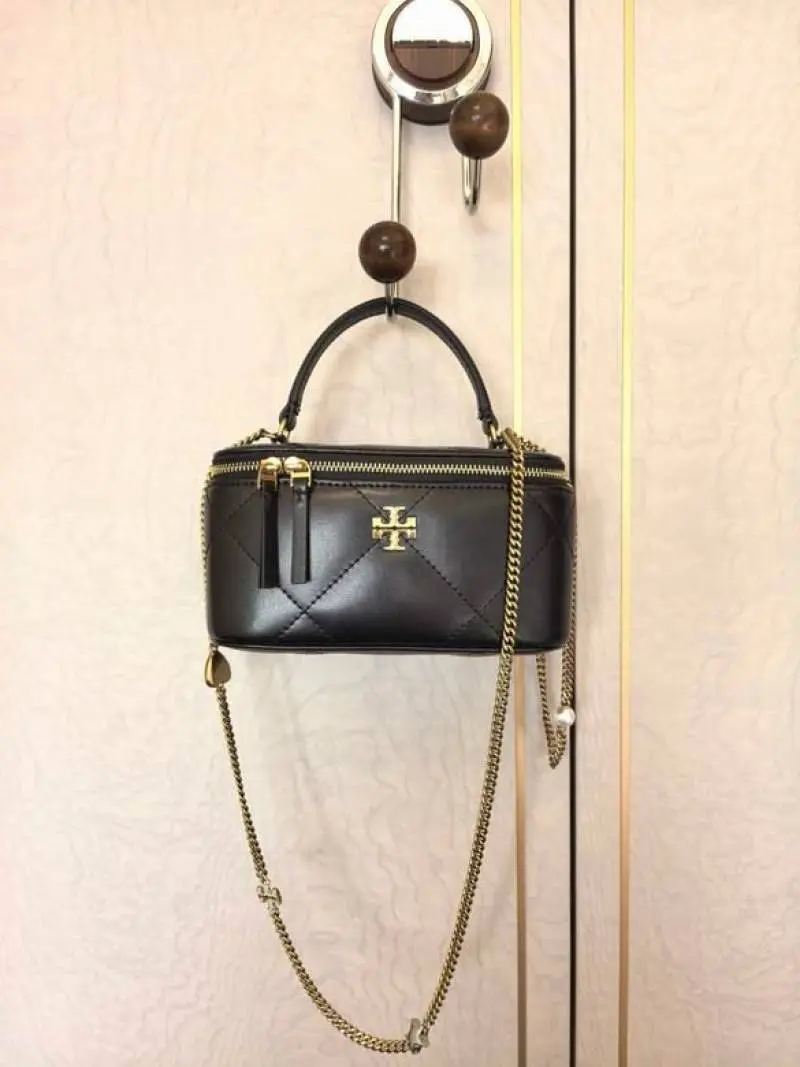 Tori Burch Vanity Kira Quilted Crossbody WithBox DustCover - Image 3