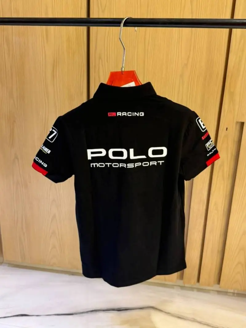 PORSCHEx Ralpxh Lauren IMPORTED STORE ARTICLE POLO T-SHIRT - Image 2