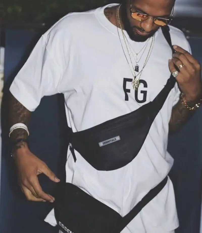 Essential Fear Of God Waist Bag With DustCover - Image 4