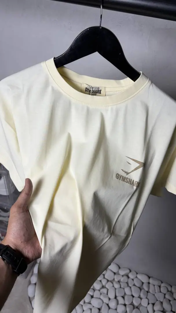 Gy m Shar k premium T-Shirt 1970 - Image 3
