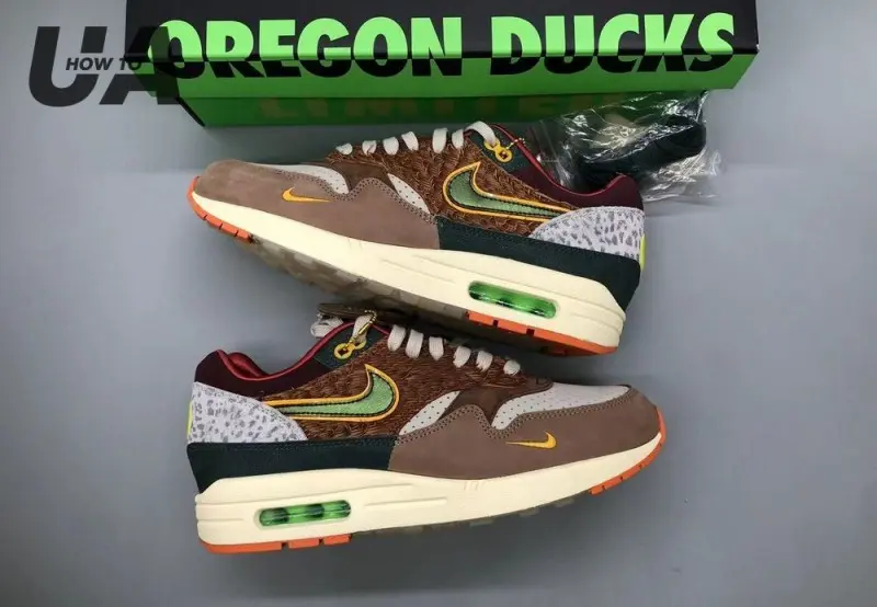Division Street x Nikkeee AirMax 1 Luxe Oregon Ducks Is Limited To 225 Pairs - Image 3