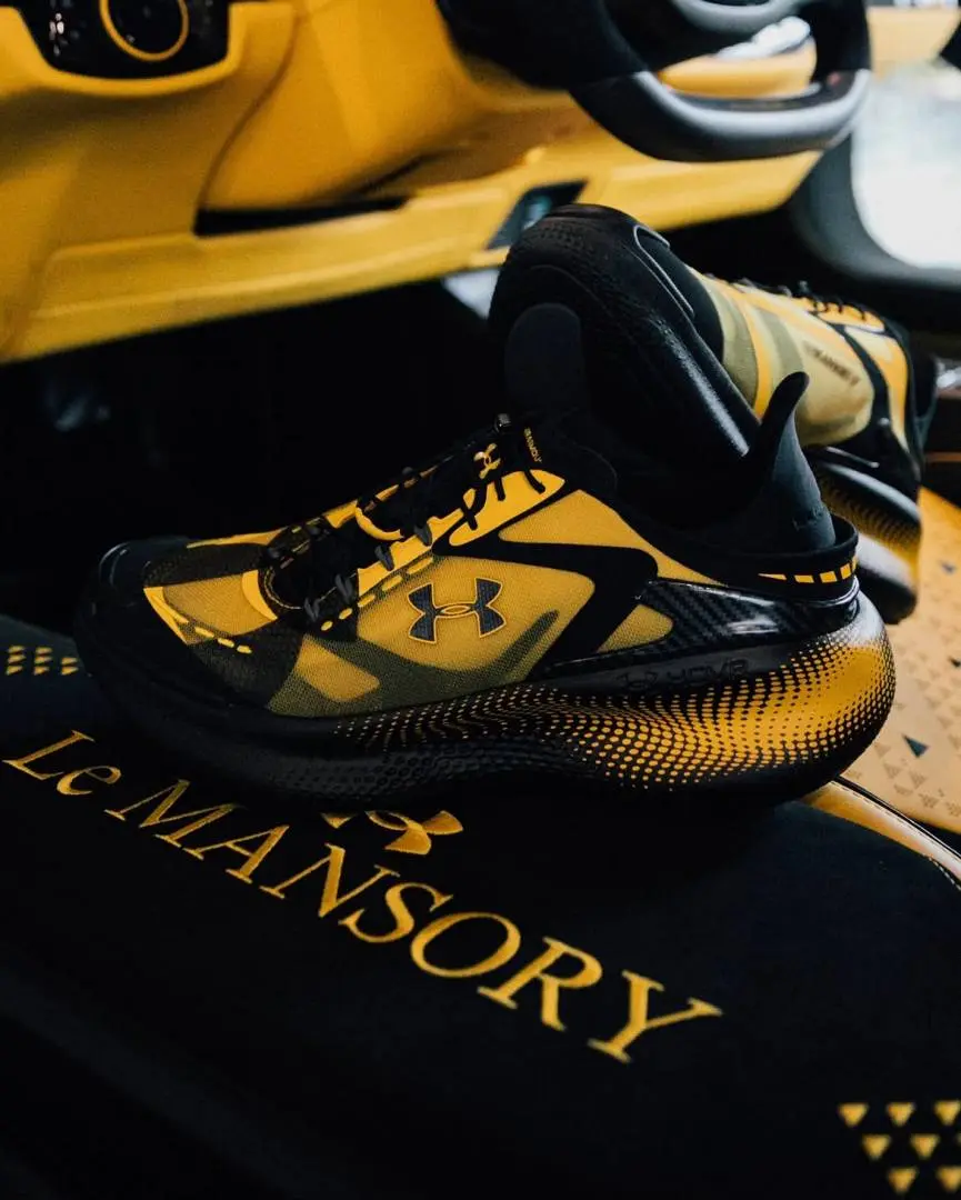 Under Armouur Ecco SlipSpeed Mega Mansory Yellow Black - Image 4