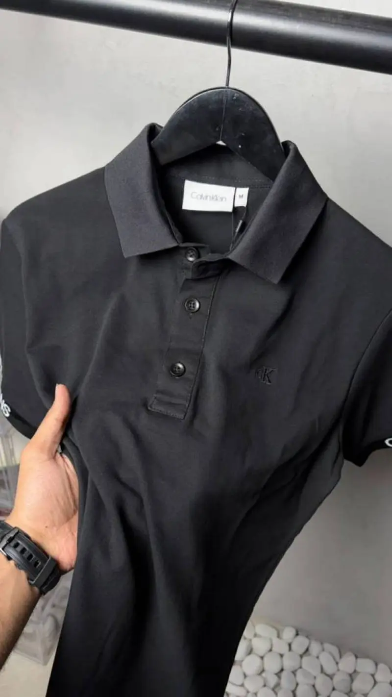 Calvin Kleiin Premium Polo T-Shirt 2580 - Image 3