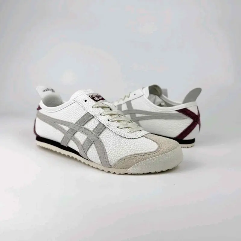 Onitsuka Tiger Mexico 66 Grey White Berry 1940 - Image 3