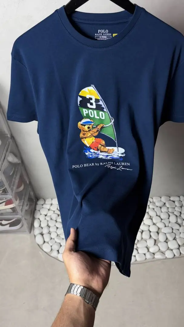 Ralph Lauren Bear Premium Round Neck T-Shirt 1106 - Image 2