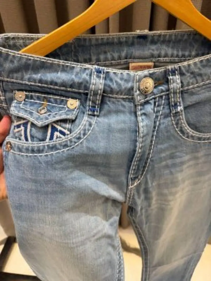 True Religion Imported Denim Blue - Image 2