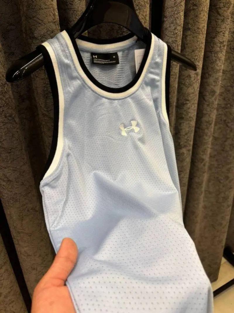 UNDE-xR ARMOUR IMPORTED STORE ARTICLE SANDO DARK SKY BLUE - Image 3