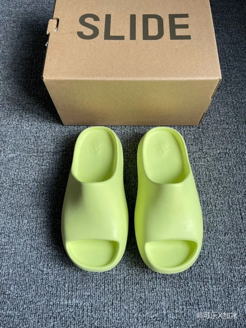 Adidas Yeezy Slide Green Glow UA Quality For Men s - Image 3