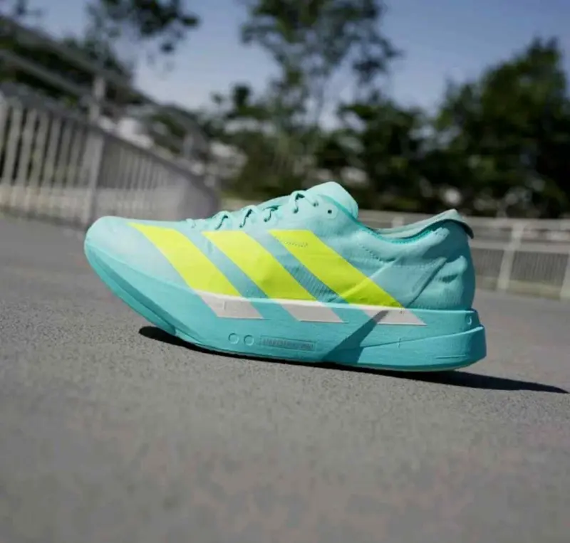 Adidas Adizero Adios Pro 4 Flash Aqua Lucid Lemon - Image 2