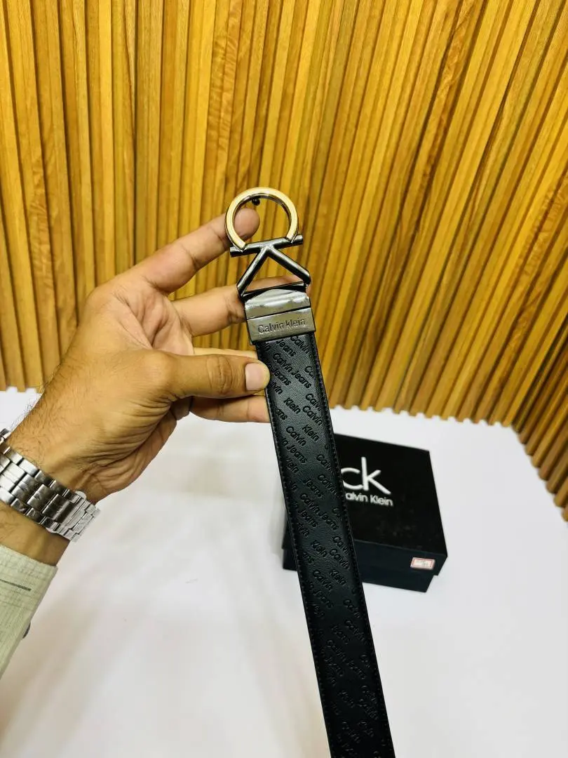 01 CK CALVIN KLINE PREMIUM QUALITY REVERSIBLE BELT - Image 2