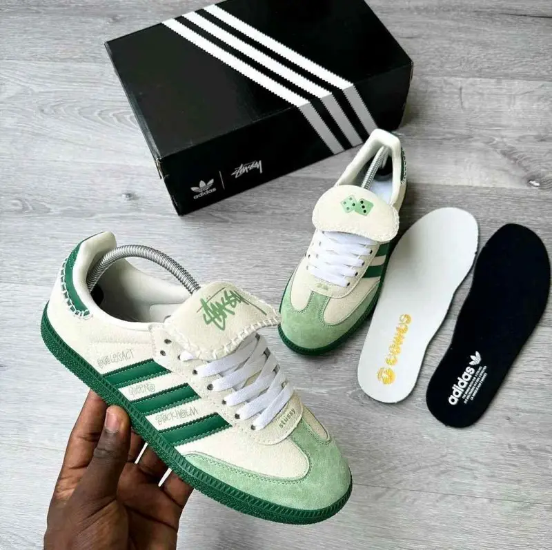Adidas Samba X Stussy Green - Image 4
