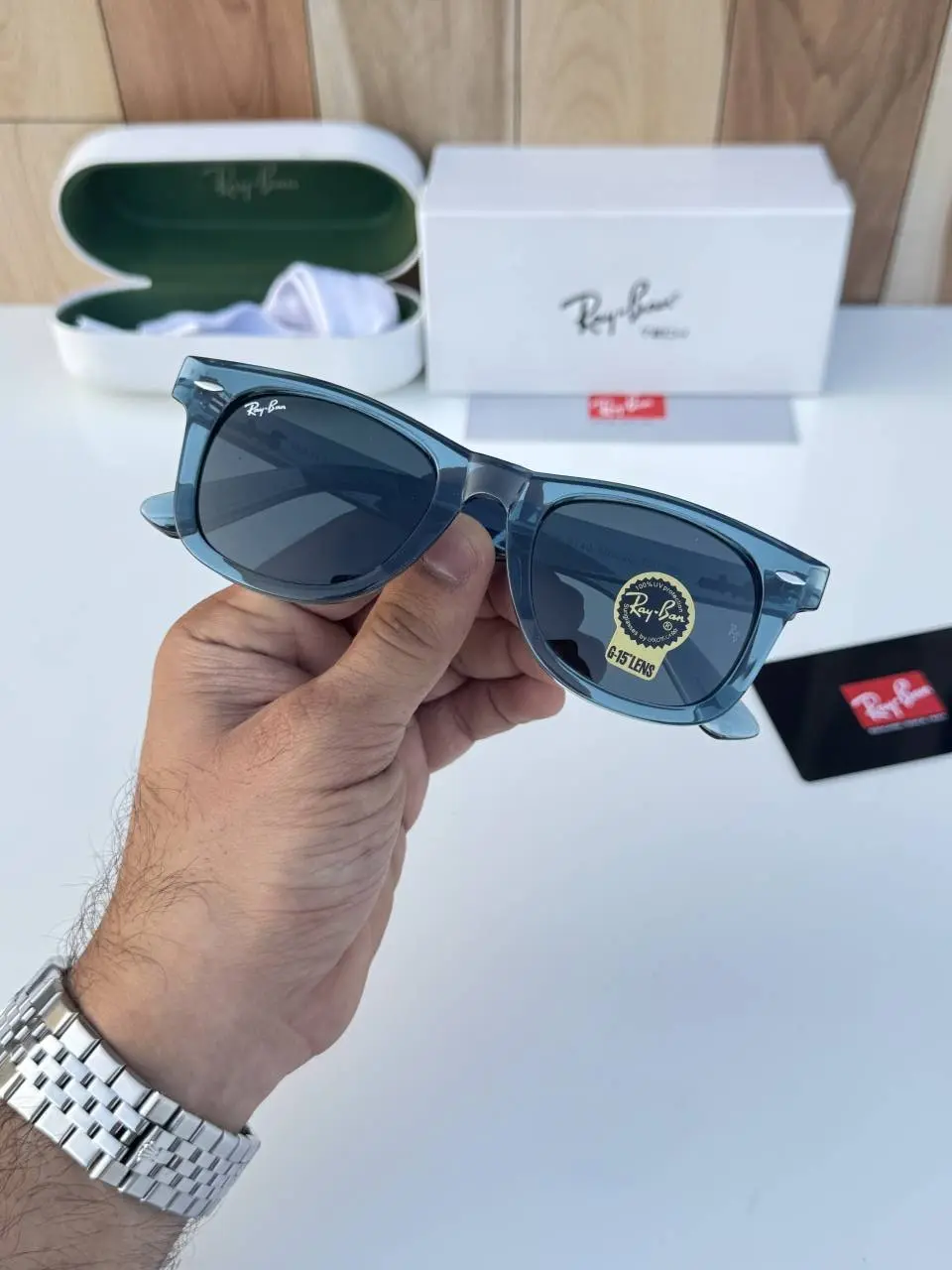 Ray-Ban 2140 blue black - Image 4