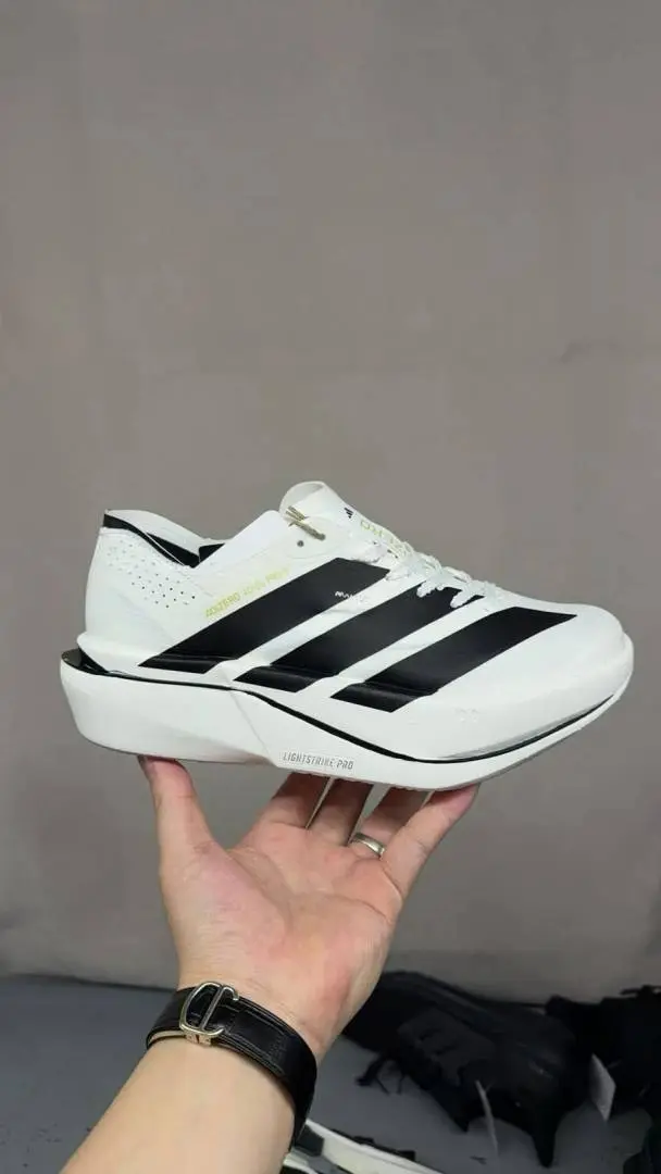 Adidas Adizero Adios Pro 5 Cream running shoe - Image 2